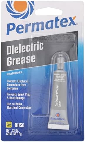 Permatex 81150 Dielectric Tune-Up Grease, 0.33 oz. Tube, Silver