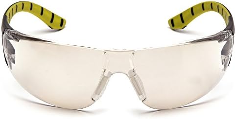 Pyramex Endeavor Plus Safety Glass Black/Gray Frame With Foam Padding Clear H2MAX Anti-fog Lens