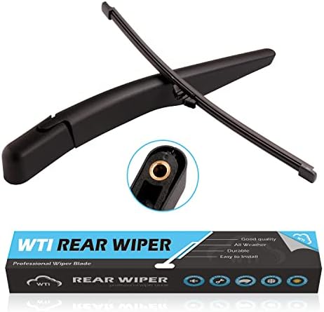 WTI Rear Wiper Arm Blade Set Compatible With Ford Expedition 2018-2019 / Compatible With Lincoln Navigator 2018-2019 SUV Rear Windshield Window Wiper Kits Assembly New Replacement Accessories Parts