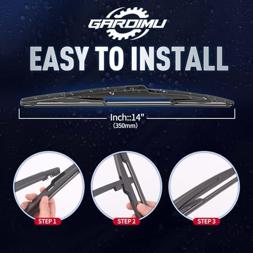 Rear Wipers for Ford Edge 2007-2014/ Lincoln MKX 2007-2014