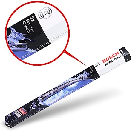 BOSCH 3397014204 AeroTwin Wiper Blade Combo Pack - Set of 2 (24" & 19")