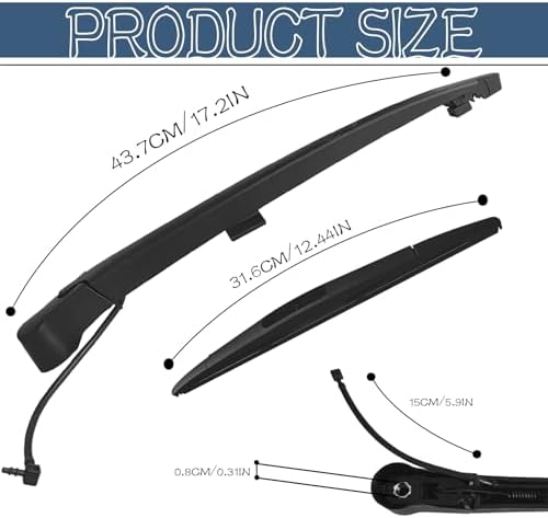 Car Rear Windshield Wiper Arm, Car Wiper, Rear Arm & Blade