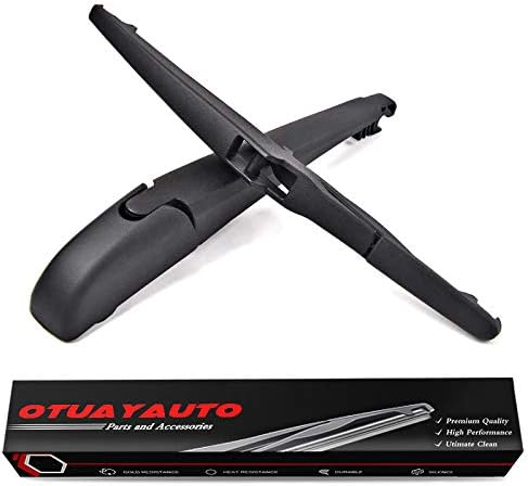 OTUAYAUTO 85242-42040 Rear Windshield Wiper Arm Blade Set - Replacement for Toyota RAV4 2013-2018, Jeep Compass 2017-2023