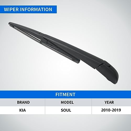 Rear Windshield Wiper Kits for Kia Soul 2010-2019