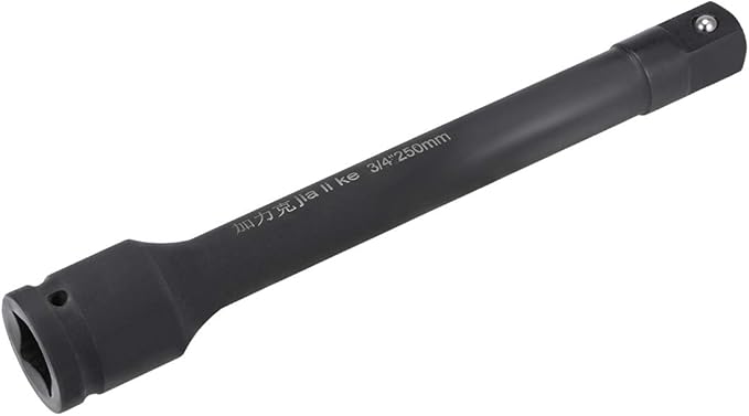 uxcell 3/4" Drive by 10" Impact Extension Bar for Use with Air Impact Wrenches, Breaker Bars, Ratchets, CR-MO Steel