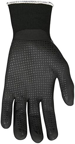 MCR Safety N96797XXL Ninja Work Gloves, 2X-Large, Gray, 1-Pair
