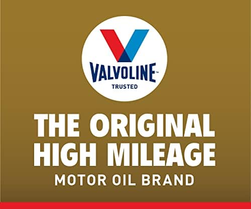 Valvoline Extended Protection High Mileage with Ultra MaxLife Technology 0W-20 Full Synthetic Motor Oil 5 QT (Pack of 2)