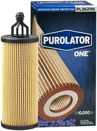 Purolator PL36296 PurolatorONE Advanced Engine Protection Cartridge Oil Filter Compatible With Jeep Grand Cherokee, Wrangler, Chrysler Pacifica, Dodge Grand Caravan, Charger, Durango and Ram 1500