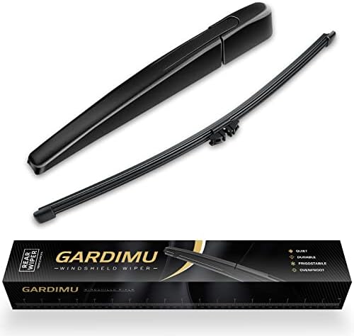 Rear Wiper Blade Assembly, Back Windshield Wiper Blades Arm Accessories Replacement for BMW X3 2018-2024, Rear Wiper Blade and Arm Set for 2018 2019 2020 2021 2022 2023 2024.