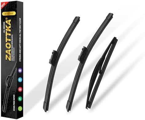 26"+17"+14" Windshield Wiper Blade Replacement Kit for 2019-2022 Subaru Forester - OEM Quality All Season Windshield Wiper Top Lock (Set of 3)