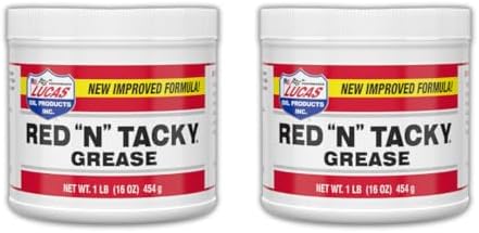 Multi Purpose Grease | Red N Tacky | Lithium Complex Grease | 1 lb Tub | 2 Pack Special