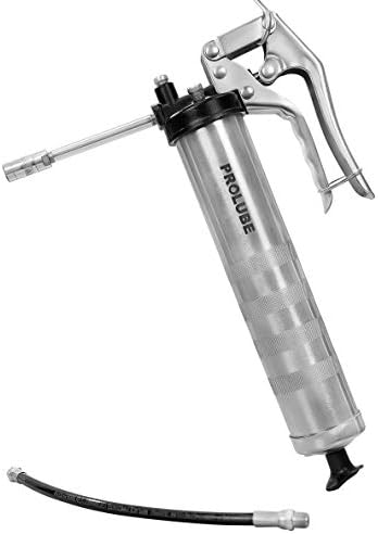 PROLUBE 43017 Pistol Grip Grease Gun Dual Discharge, 5000 PSI, 1/8"