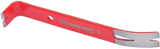 Crescent Flat Pry Bar , Red - FB7