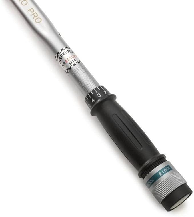 Neiko PRO 03707B 3/8" Torque Wrench, 3/8” Drive SAE, 15-80 Ft-Lb, 14” Length, Adjustable Click Torque Wrench, Chrome Vanadium Cr-V Steel