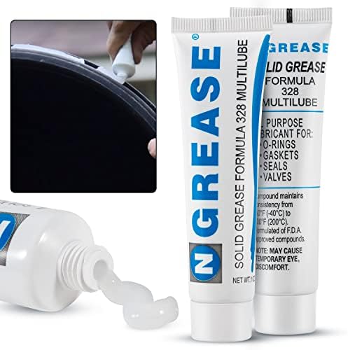 Pool Gasket Grease & O-Ring Lubricant for Hayward SPX0327-2oz Waterproof Silicone Lubricant for Swimming Pool Filters, Plumber Grease for Rubber Seals and Gaskets