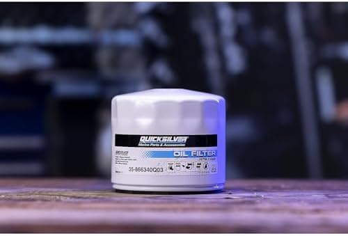 Quicksilver 866340Q03 Spin-On Oil Filter for MerCruiser Engines
