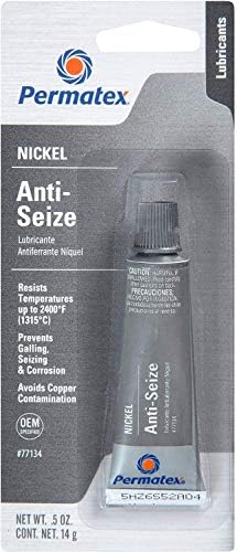 Permatex 77134 Nickel Anti-Seize Lubricant, 0.5 oz Tube -3 Pack