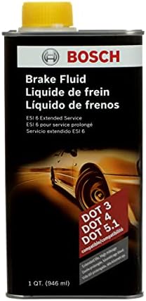 BOSCH ESI6-32N Low Viscosity Extended Life Brake Fluid, DOT 3/4/5.1 - 1 Qt.