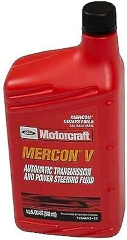 Ford Genuine Ford XT-5-QMC MERCON-V Automatic Transmission and Power Steering Fluid - 16 oz.