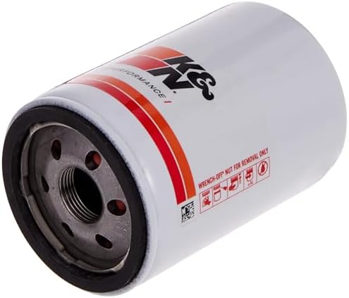 K&N Premium Oil Filter: 20,000 Mile Engine Protection with Wrench Off Nut: Compatible with GMC/Cadillac/Chervolet/Buick (See Product Description for Select Models) HP-2012 (Pack of 12)
