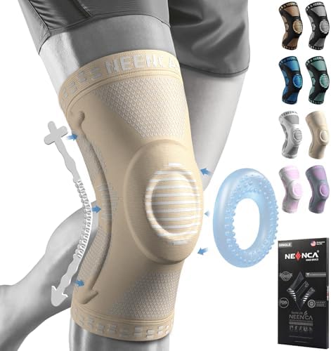 NEENCA Professional Knee Brace, Medical Knee Support for Women & Men Relief