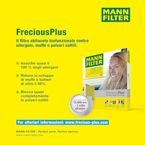 Mann-Filter FP 26 009 Frecious Plus Cabin Air Filter