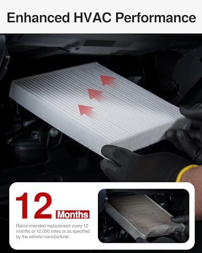 Puroma Cabin Air Filter Multi-Layer for CF12820 Hyundai KIA K5 Genesis GV60