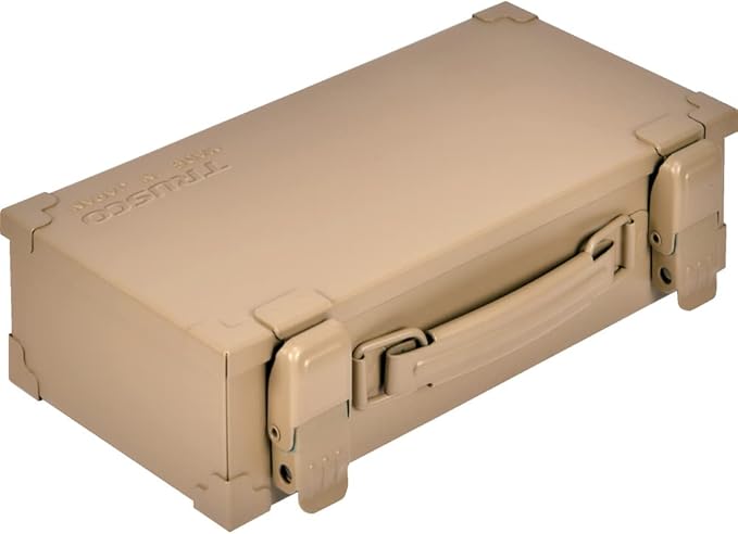 Trusco Nakayama CT-260-LS Trunk Tool Box, Light Sand, W10.6 x D5.7 x H2.7 inches (270 x 145 x 70 mm)