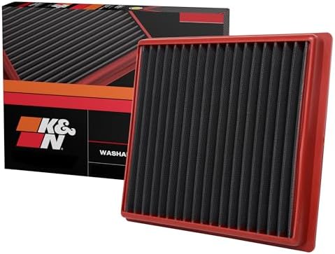 K&N Dryflow Lifetime Engine Air Filter: High Performance, Dry Synthetic, Washable, Premium, Replacement Filter: Compatible with 2015-2019 Chevy/GMC Colorado and Canyon, SA-5030