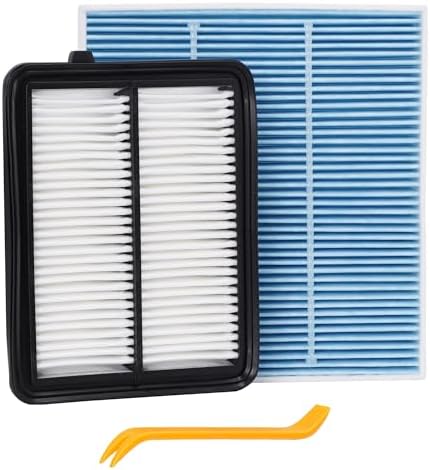 Engine Air Filter&Cabin Air Filter Combo Fits Nissan Kicks 1.6L 2018-2024,Versa 1.6L 2020-2025-CF12552&CA12315