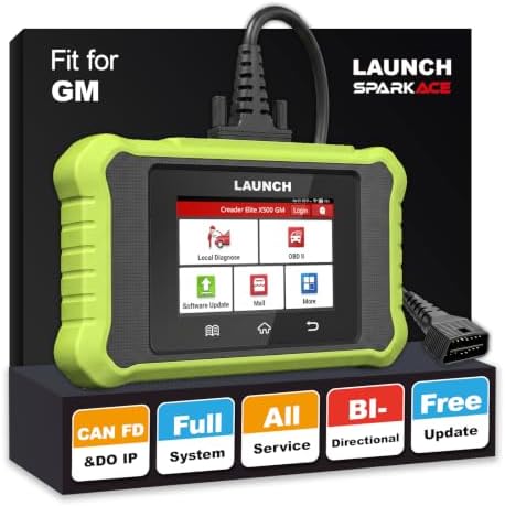 LAUNCH Creader Elite X500 for GM OBD2 Scanner Diagnostic Tool Full System