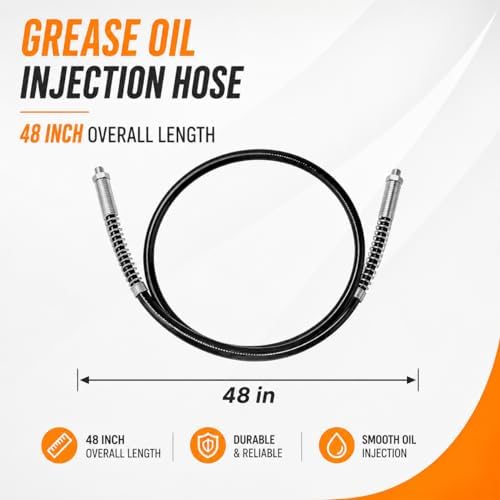 49-16-2647 Replacement Grease Gun Hose 48" for MilwakeIIe Grease Gun