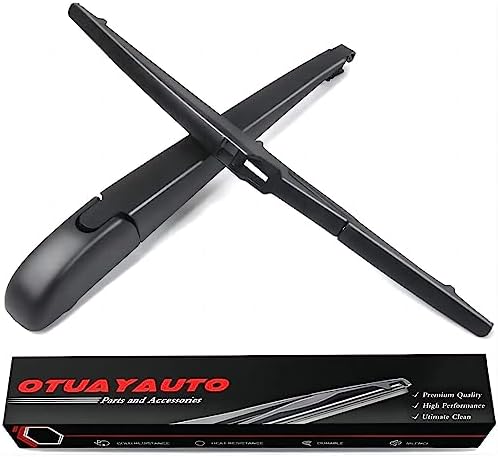 Replacement for Jeep Grand Cherokee 2011 2012 2013 Vehicles - Rear Windshield Back Wiper Arm Blade Set - OTUAYAUTO Factory OEM 68079868AA