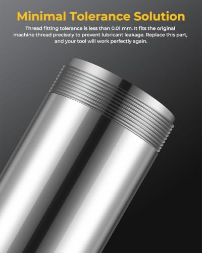 Grease Gun Replacement Tube is Compatible with DW DCGG571B, DCGG570B, DCGG571M1, DCGG570K Precision fit Threading, High-Density Iron Pipe, No Deformation, No Leakage