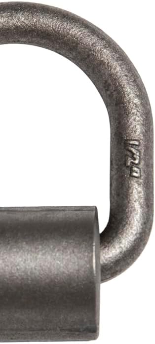 8 Pack - Hi Gear 1/2-inch MBS 12000 Lbs Load Capacity 4000LB WLL Weld-on Flip D-Ring Anchor Flatbed Truck Trailer Ratchet Strap Cargo Tie Down (8)