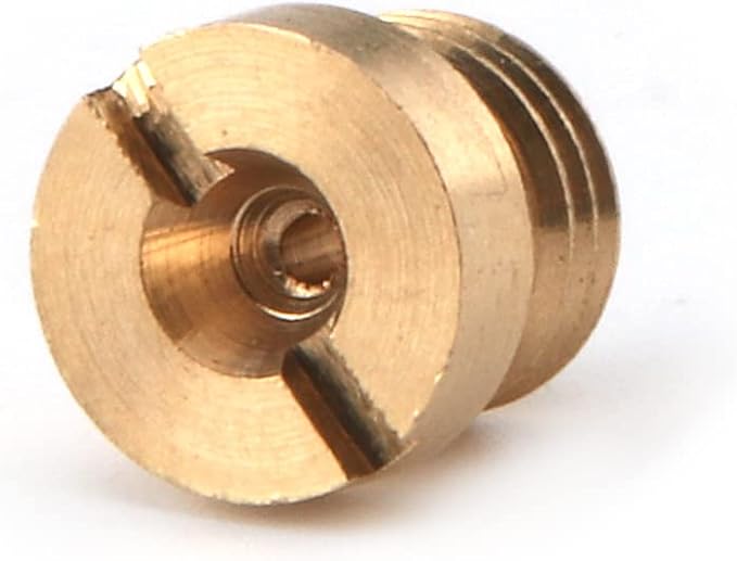 MroMax 2Pcs 1.25mm Foam Orifice Nozzle Tip, Brass Universal Thread Tips for Snow Foam Lance