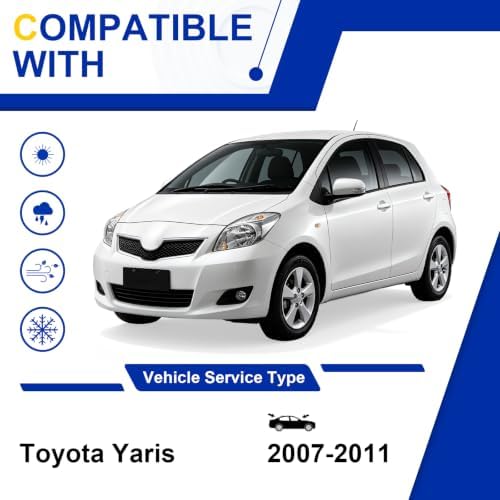 KAIYI 3 Windshield wipers Compatible with Toyota Yaris 2007-2011
