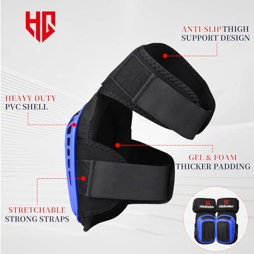 Knee Pads for Men, Thick Gel Foam Construction Knee Pads for Work