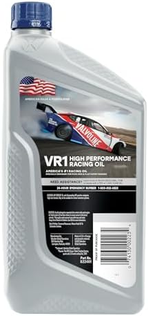 Valvoline VR1 Racing SAE 30 Motor Oil 1 QT