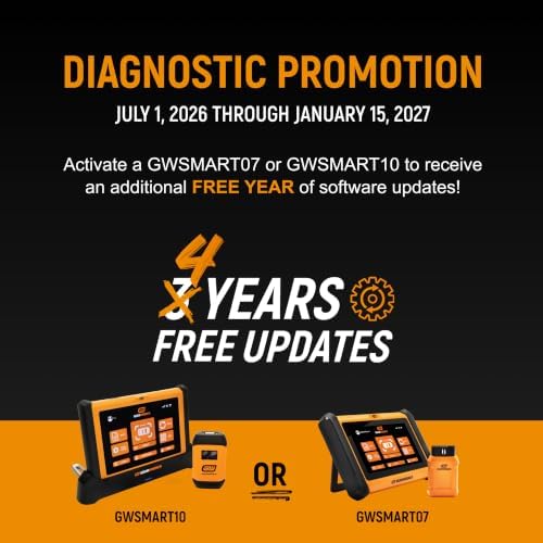 GEARWRENCH 5 Piece Automotive Diagnostic Set with Cart | GWSMARTMOD