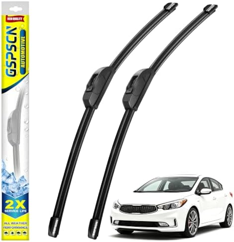 GSPSCN Windshield Wiper Blades for Kia Forte,Forte5,Forte Koup 2014-2018