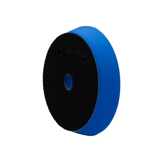 Maxshine 6” Universal High Pro Cutting Foam Pad – Compatible with DA & Rotary Polishers – Professional Detailing Pad for Swirl & Oxidation Removal – Washable & Reusable – Hook & Loop Backing