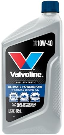 Valvoline 4-Stroke Powersport Full Synthetic Motor Oil 1 Quart