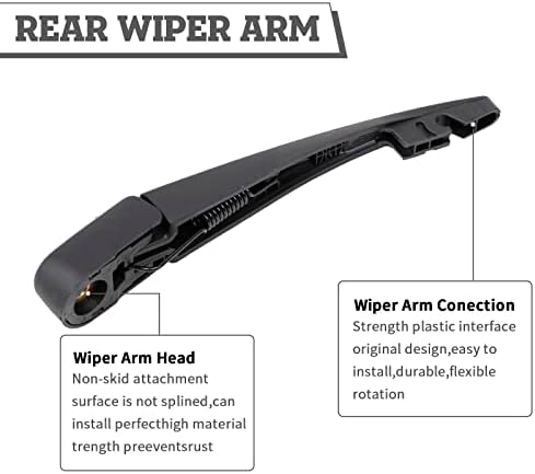 Rear Windshield Wiper Arm & Blade for Toyota Corolla IM 2017-2018
