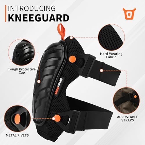 GRENPRO Heavy Duty Work Knee Pads, Quick Release Buckle for Construction
