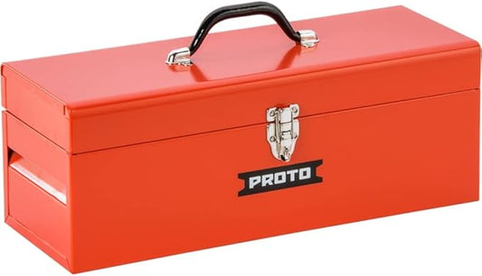 Stanley Proto J9954-NA Proto General Purpose Tool Box Red, 14"L X 6"D X 6-1/2"H