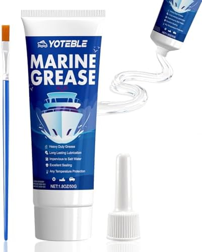 Marine Grease Tube, Waterproof High Temp, Against Water Washout 50g