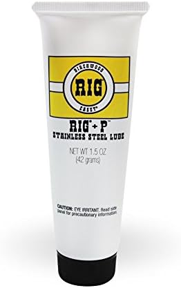 BIRCHWOOD CASEY Rig +P Stainless Steel Lube, 1.5oz Long-Lasting Lubricant & Preservative for Gun Protection from Rust, Corrosion & Stainless Steel Galling