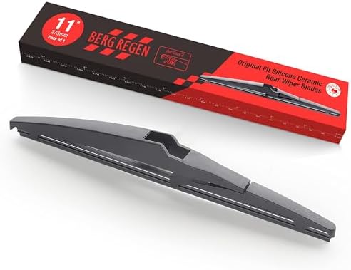 11" (11-A) Silicone Rear Wiper Blade Replacement for Grand Cherokee 2021-2014 Rio 17-12 Soul 19-10 HHR 11-06Accent 17-12Kona 21-19 Back Wiper Blade for My Car