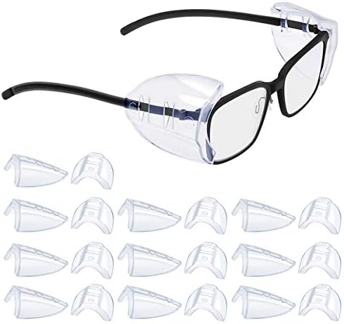 2/4/6/10 Pairs Safety Glasses Side Shields for Eye Protection (10)